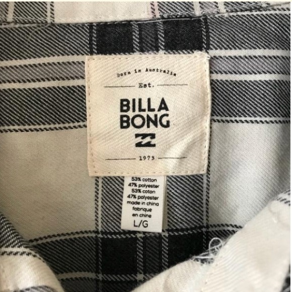 ❌SOLD❌Billabong NWT Flannel Frenzy size Large - Picture 4 of 8